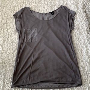 CLUB MONACO short sleeved blouse
